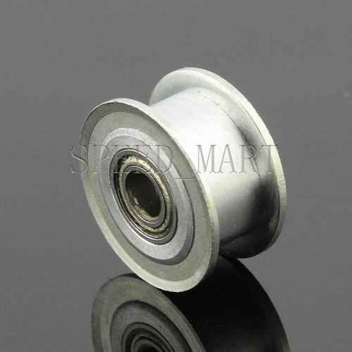 Smooth Idler Pulley With Bore 6mm Bearing For wide 7mm MXL XL HTD3M Timing belt - Picture 4 of 5
