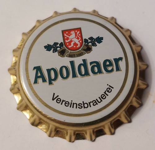 unused Germany kronkorken cap: Apoldaer Vereinsbrauerei Seit 1887