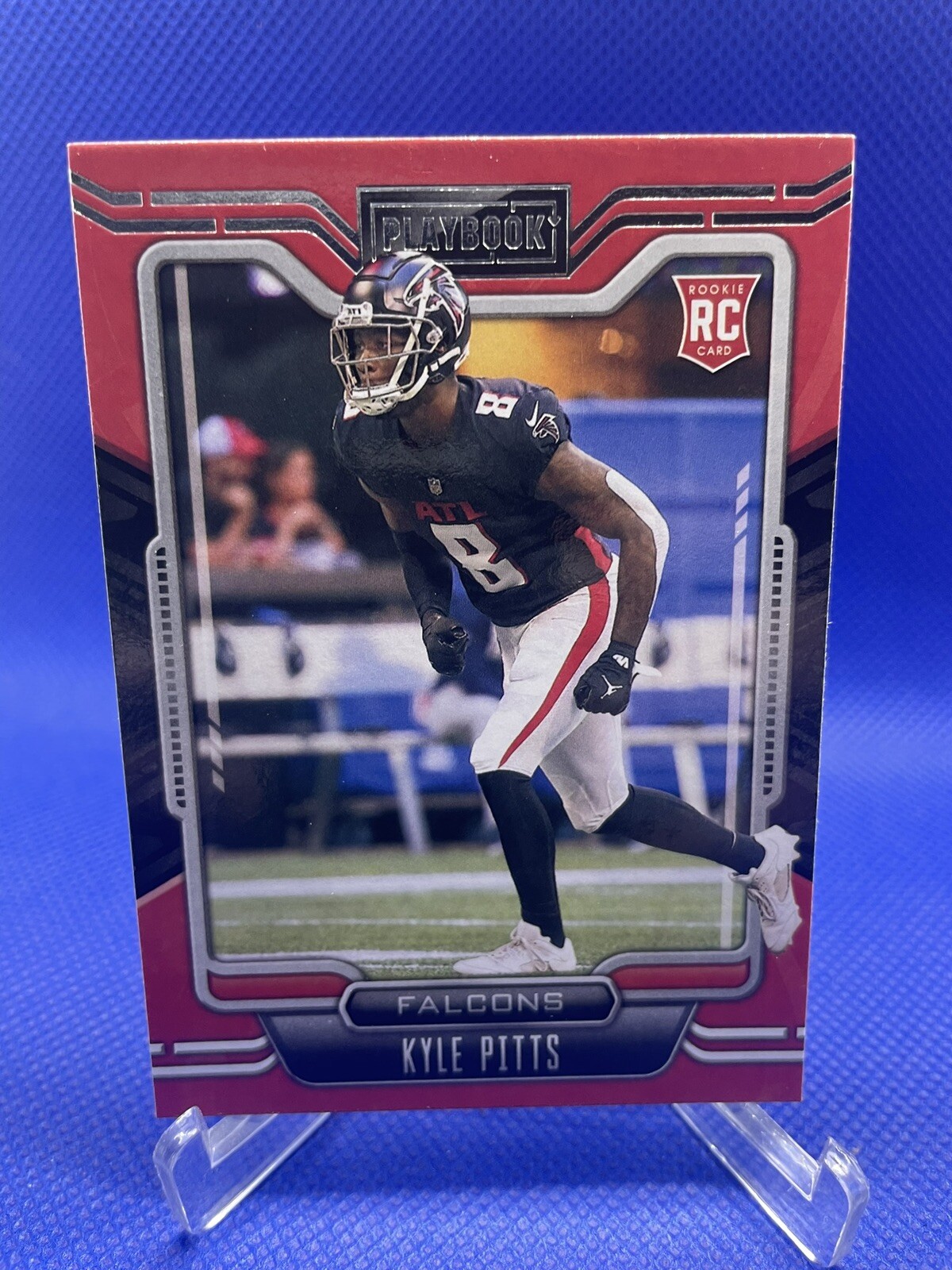2021 Panini Playbook Football Atlanta Falcons Kyle Pitts RC #104
