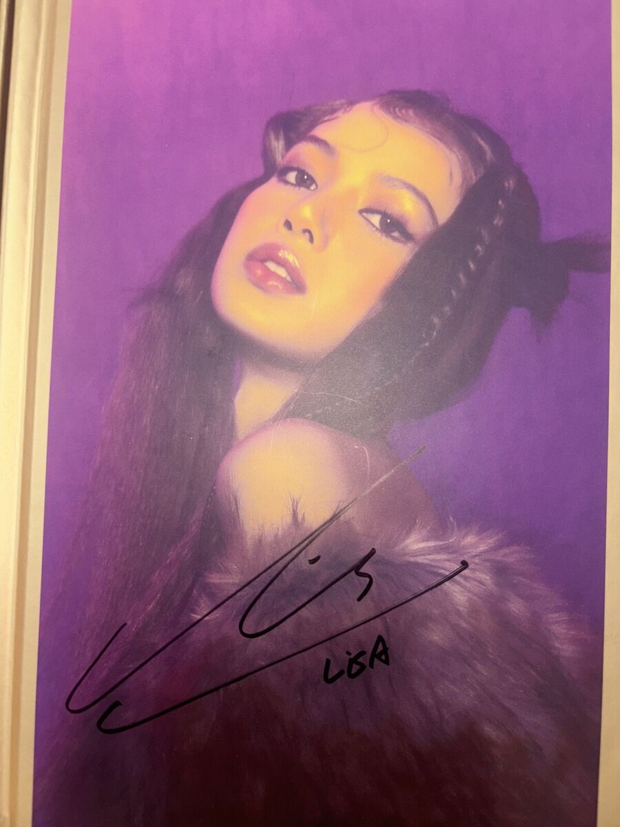 BLACKPINK LISA [LALISA] Autographed Signed Promo Album Mint