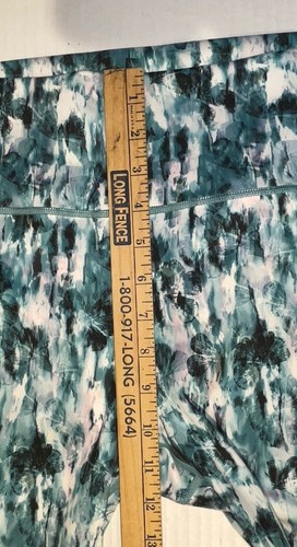 SWEATY BETTY Printed Super Sculpt Pocket 7/8 Leggings Floral Green Size L - Picture 10 of 19