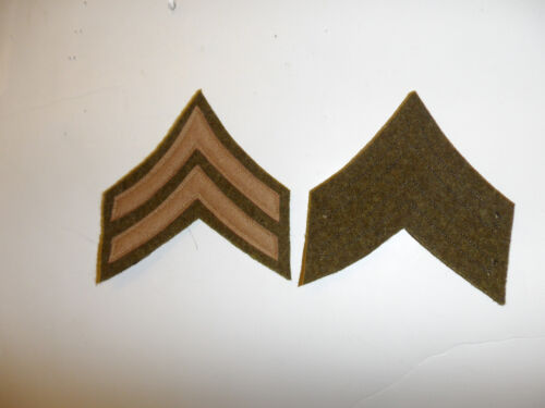b0709s WW 1 US Army Chevron for Corporal AEF 4/30/1918 single IR30E - Picture 3 of 3
