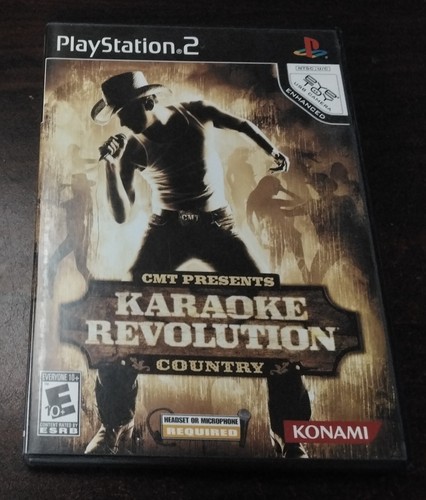 CMT Presents: Karaoke Revolution -- Country (Sony PlayStation 2, PS2 2006) - Picture 1 of 3