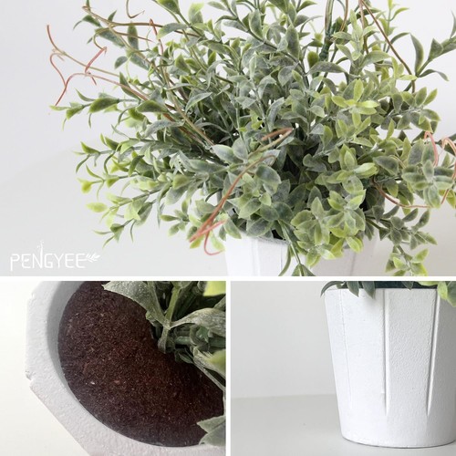 8 Pack Small Fake Plants, Artificial Plants Indoor, Faux Plants Indoor for Ho... - Picture 8 of 9
