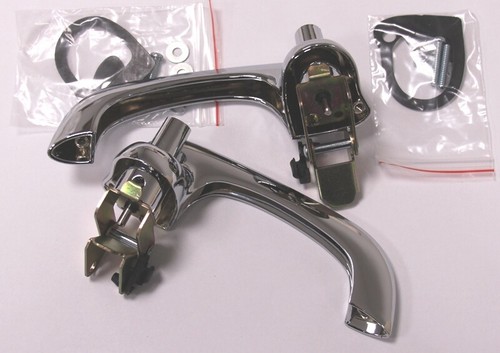 2x Außentürgriff Chrom Türgriffe für Ford Mustang 1964 -1966 - Picture 2 of 2