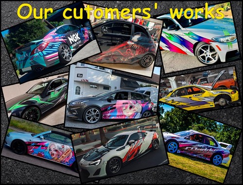 Flash Car Hood Wrap Vinyl Decal Full Color Graphics Superhero Sticker - Picture 4 of 4