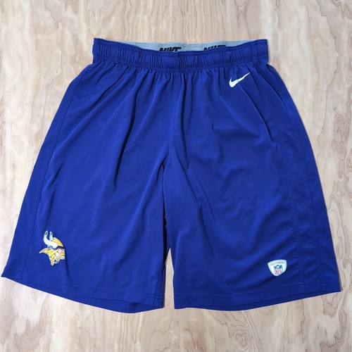 Minnesota Vikings Nike Dri-Fit Trainingsshorts Herren L EUC NFL lila 30 x 10"