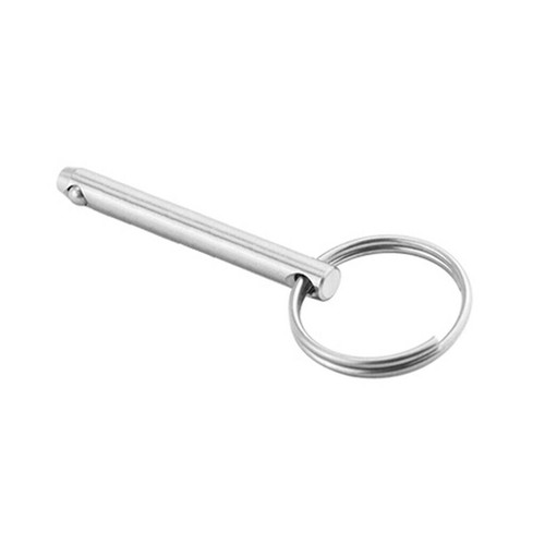2PCS 5*51mm Stainless Steel Quick Release Pin Bimini Boat Pin Detent Ring Marine - Picture 7 of 8