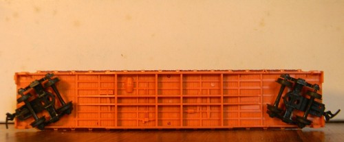 PEMCO 50' Flat Car ~ SANTA FE ~ Rd# ATSF 10087 - RARE - HO - Picture 8 of 8