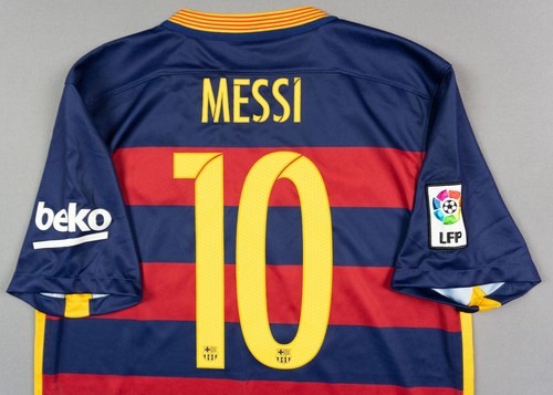 FC BARCELONA 2015 2016 LEO MESSI TRIKOT HEIMTRIKOT MEDIUM 659794-422 ORIGINAL - Bild 5 von 14