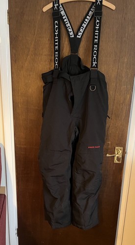 White Rock wasserdichte Skiausrüstung Salopetts XL kaum benutzt.