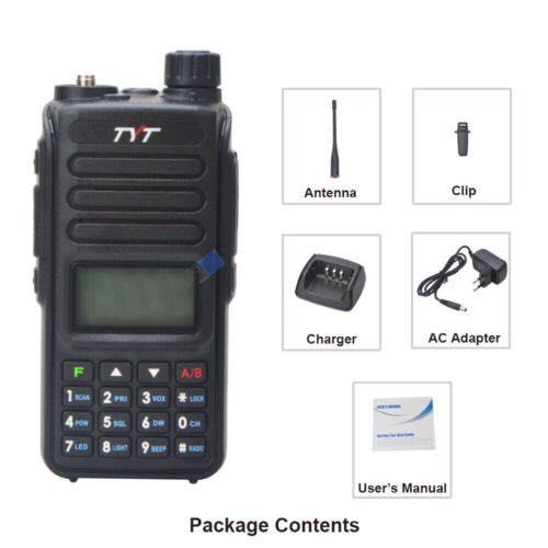 TYT UV98 Walkie Talkie 10W 3200mAh UHF VHF Dual Band Handheld Two Way Radio - Picture 12 of 12