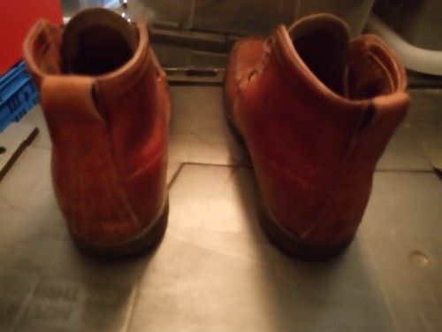 Vintage ORVIS Brown Leather Gro-Cord Chukka Chelsea Boot Shoes Men's Sz 11 D - Picture 4 of 13