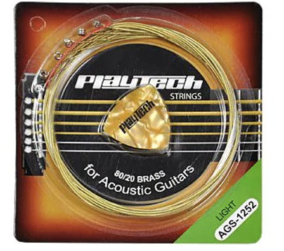 PLAYTECH Japan AGS-1252 Acoustic Guitar String Set 80/20 bronze