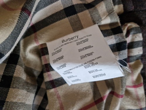 Mens LONDON by BURBERRY lambs wool mix jacket/coat chest size Large/XL..RRP £795 - Picture 23 of 23