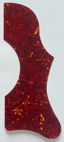 For Gibson J45 & J50 Acoustic Guitar Self-Adhesive Pickguard Red Tortoise