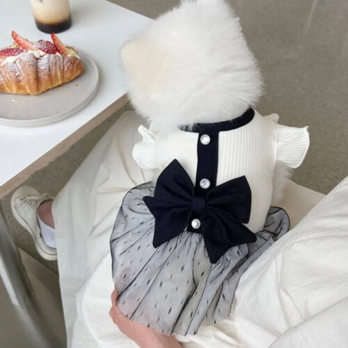 Haustier Hund Prinzessin Kleid Sommerkleidung Für Kleine Hunde Welpen Rock < - Bild 10 von 24