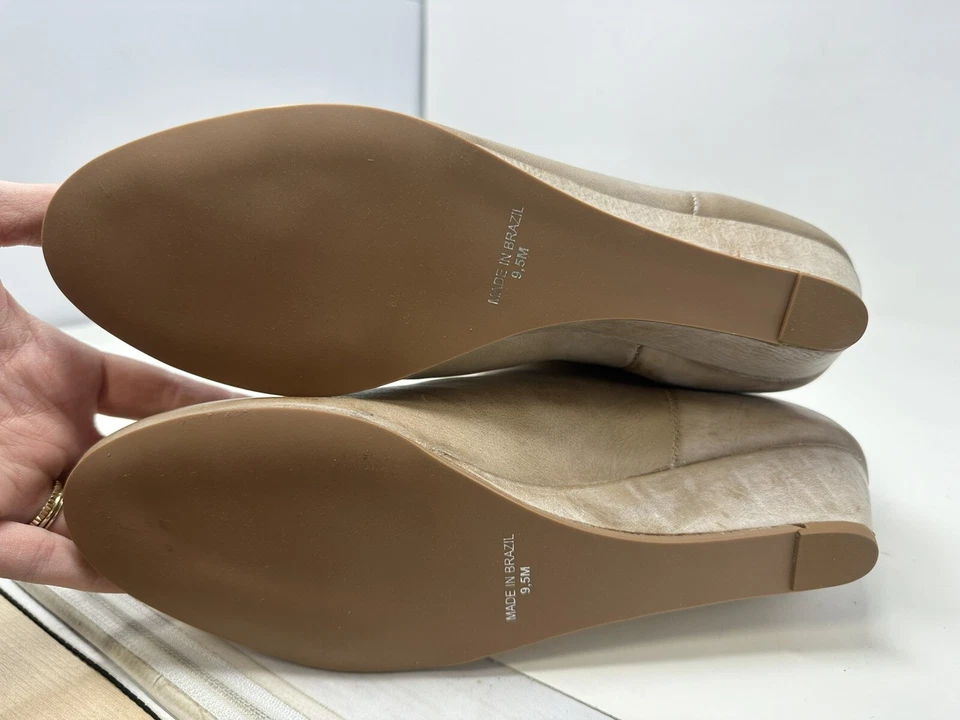 Botas de cuña Steven By Steve Madden para mujer Intyce marfil 9,5 medianas Foto 3 de 4