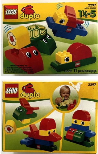 LEGO DUPLO 2297 "CUTE ANIMALS" - BRAND NEW FACTORY SEALED BOX - RETIRED 2000
