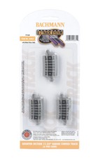 Bachmann N Scale Track 6 pieces Quarter Section 11.25" Radius Curve 44831 NEW