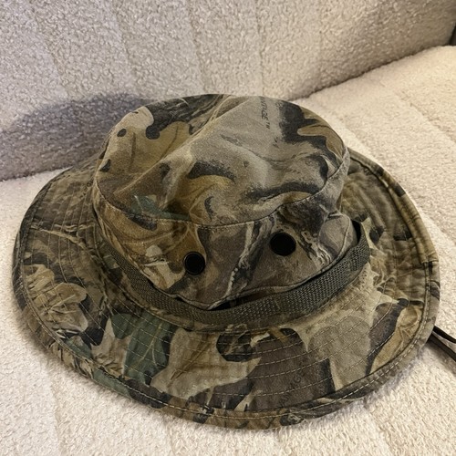 VTG USGI Boonie Hat Jungle Type II Camouflage Size 7 1/2 MIL-SPEC H-44105B USA - Picture 4 of 7
