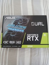 ASUS Dual GeForce RTX 3050 V2 OC Edition 8GB GDDR6 Gaming Grafikkarte