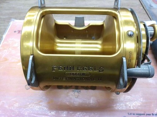 Penn ReelS International II 2 80STW Lever Drag Big Game Trolling - Picture 1 of 5