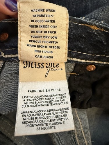Miss Me Signature Rise Boot Jeans Women’s 29 Denim - Picture 10 of 12