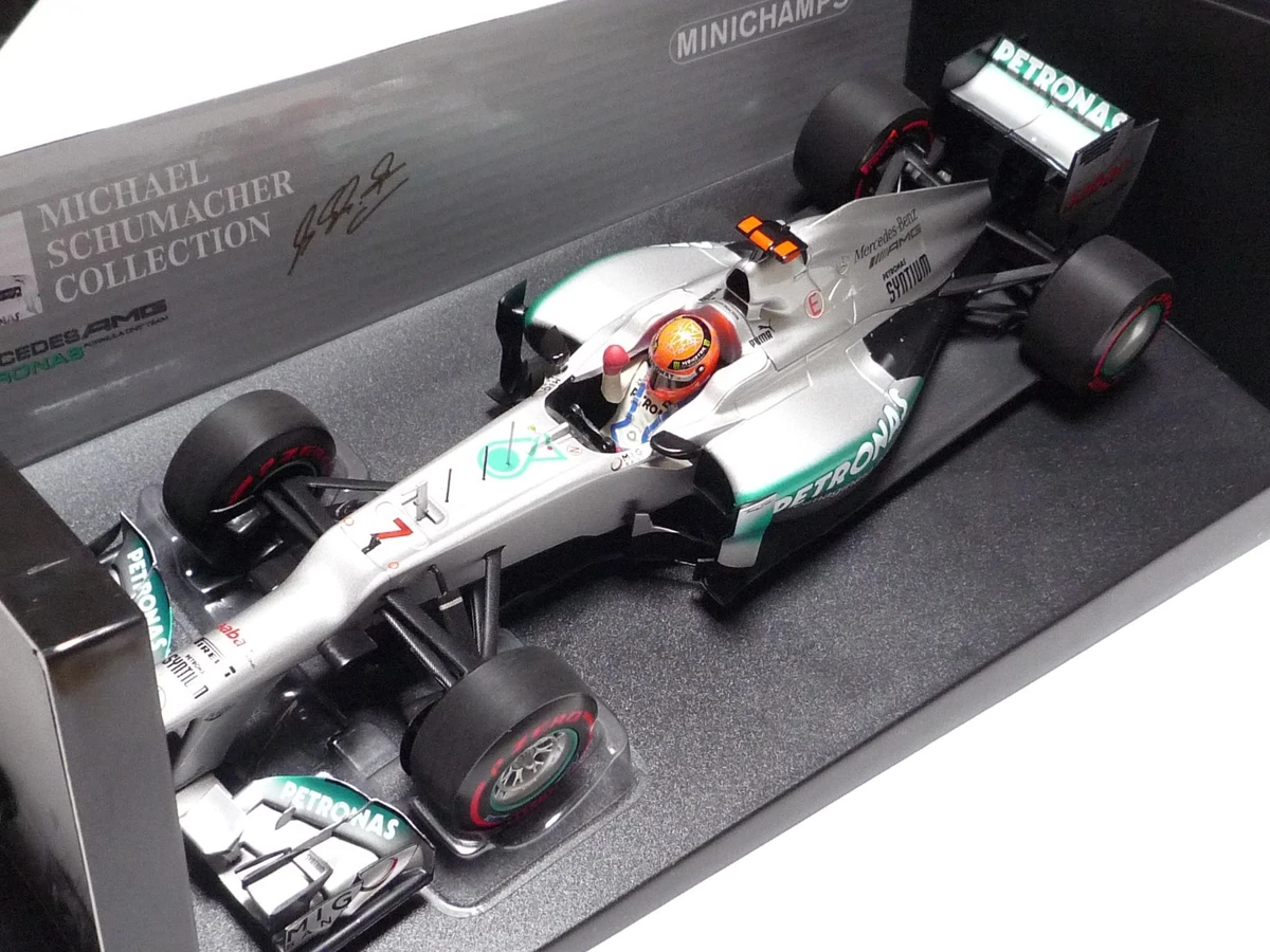 MINICHAMPS Michael Schumacher Mercedes GP Diecast Racing Cars for