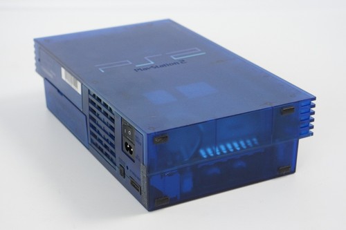 PS2 OCEAN BLUE Console System Made in Japan SCPH-37000 L NTSC-J Playstation 2 12 - Picture 4 of 23
