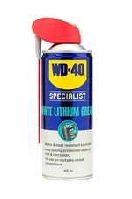 WD-40 Specialist White Lithium Grease Spray 400ml All-Weather Protection UK 34.28 per litre