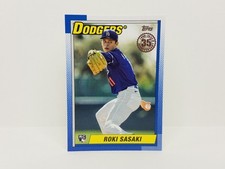 2025 Topps #90B2-37 Roki Sasaki, Dodgers (RC) - 1990 Topps 35th Anniversary