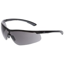 MCR SAFETY KD712 Safety Glasses,Polycarbonate,Black,Uni 801W31