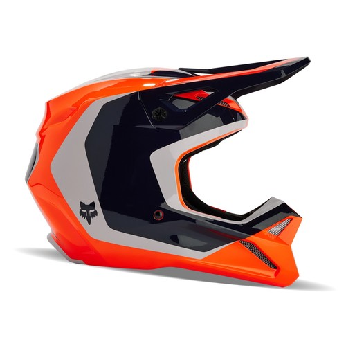 Fox Racing Unisex Youth V1 Motocross Helmet (Fluorescent Orange) 31400-824 - 第 1/11 張圖片