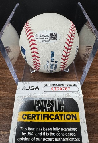 Jim Bunning Signed Autographed Inscribed Rawlings OML Baseball JSA - Picture 4 of 4