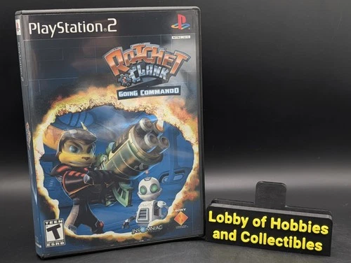 Ratchet & Clank Going Commando ( Sony PlayStation 2 PS2 ) Mint Disc - Pristine