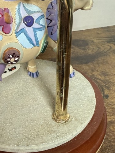 Cow Parade Lamp #7201 Angelicow Colorful Great Colors 11”x6” Cow Statue Art READ - Picture 8 of 20