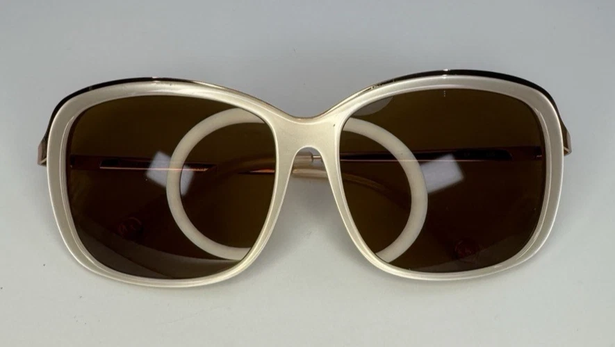 NWT MICHAEL KORS MK2180 “BRIDGER” SUNGLASSES Beige Transparent / Brown Gradient MICHAEL KORS Gradient Sunglasses - Gem main image 2