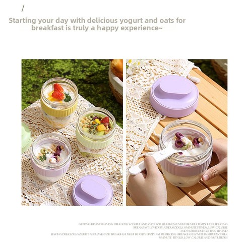 Reusable Plastic Salad Cup with Lid and Spoon for Meal Prep For Breakfast Fruit - Picture 5 of 19