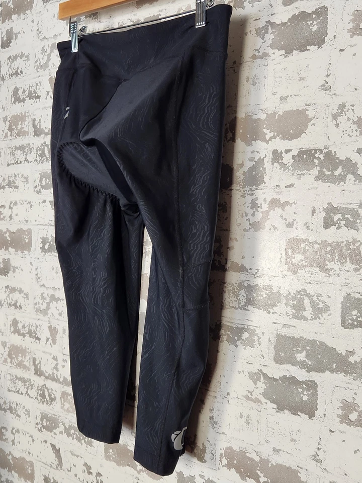 Calça de ciclismo Pearl iZUMi tamanho XL Escape Sugar 3Qtr forma apertada ajuste acolchoado - Imagem 4 de 4