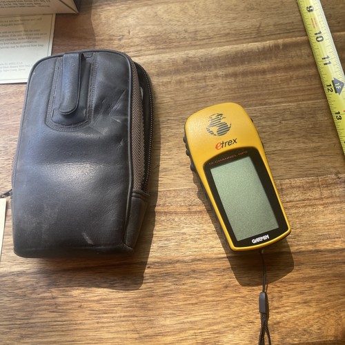 Garmin eTrex 12 Channel GPS Yellow Handheld Personal Navigator, Not Tested. - Picture 14 of 14