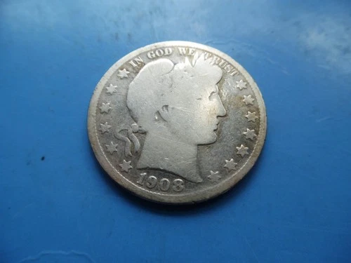 US 1908P half dollar.