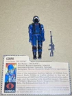 GI Joe Cobra Soldier (v1) 1982 100% complete with file card straight arm