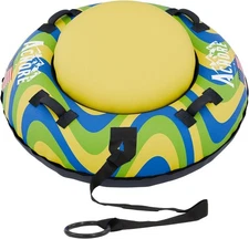 Foldable Inflatable Snow Tubes for Sledding Heavy Duty,Commercial-Grade Snow Sle