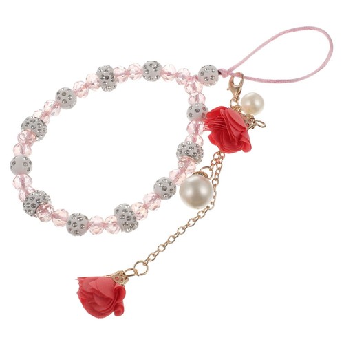 Handy Charme Phone Strap Kristall Handgelenk Gurt Kristall Keychain Handgelenk - 第 7/12 張圖片