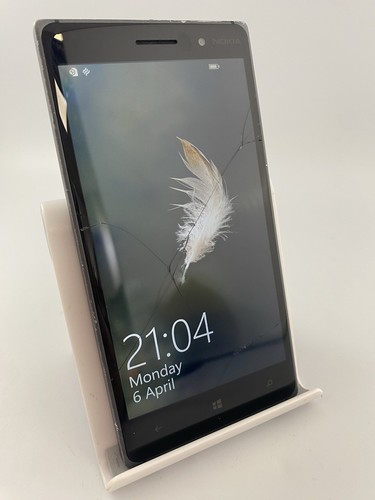 Nokia Lumia 830 Black Vodafone Network 16GB 5.0" Windows Smartphone Cracked - Picture 2 of 15