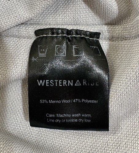 Western Rise Limitless Merino Wool Shirt - Men’s Small - Picture 3 of 4