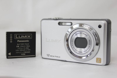 未使用級✨完動品✨Panasonic LUMIX DMC-FS10 純正品付属✨ Panasonic Lumix Dmc-Fs10 Compact Digital Camera With Battery