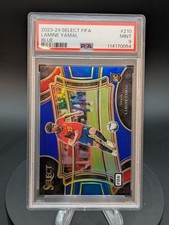 2023-24 Panini Select Fifa - Lamine Yamal Blue #210 RC Rookie PSA 9