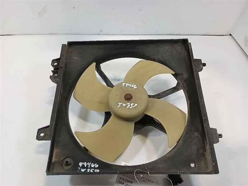 Conjunto de motor ventilador condensador de 2001 Subaru Legacy Outback 11229925 Foto 4 de 4